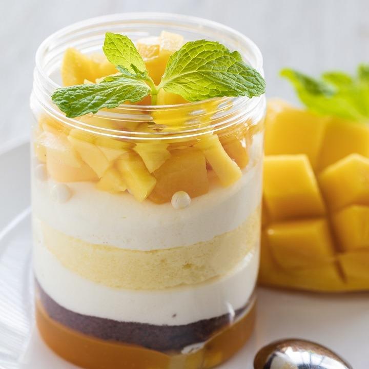 Kiwi Mango Pretzel Salad