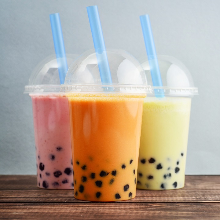 Pear Spiced Boba Tea